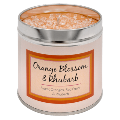 Orange Blossom &amp; Rhubarb Seriously Scented Candle