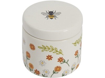 Garden Bee Trinket Pot