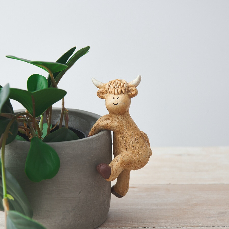 Highland Cow Pot-Pal