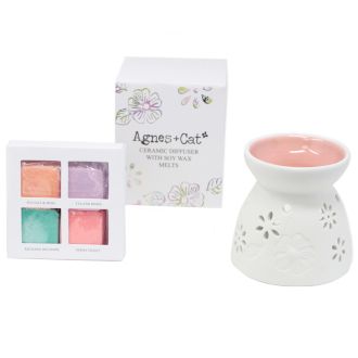 Ceramic Diffuser with Soy Wax Melts