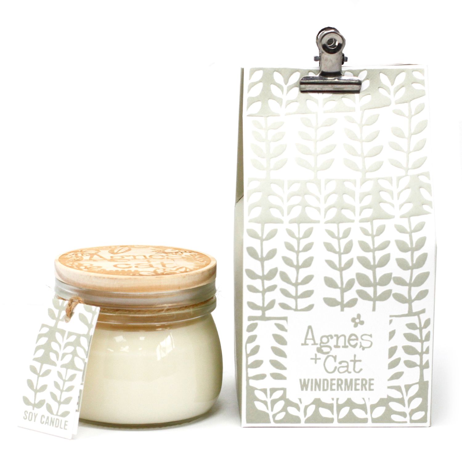 Soy Wax Small Kilner Jar Candle 180ml- Windermere