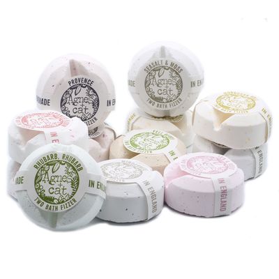 Natural Bath Fizzer – Clementine Citrus Burst