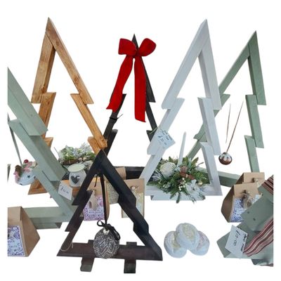 Handcrafted wooden Trees