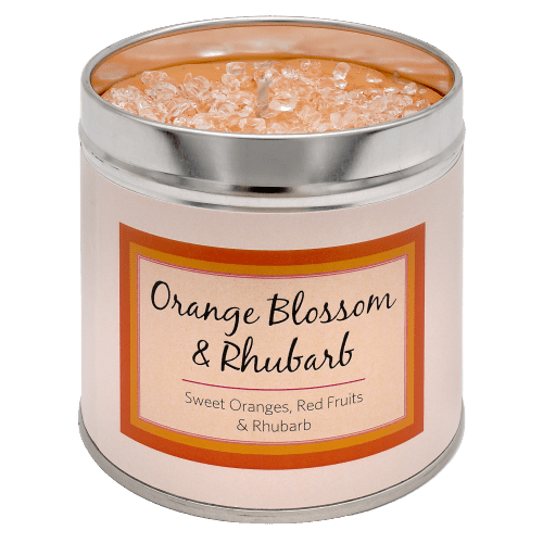 Orange Blossom &amp; Rhubarb Seriously Scented Candle