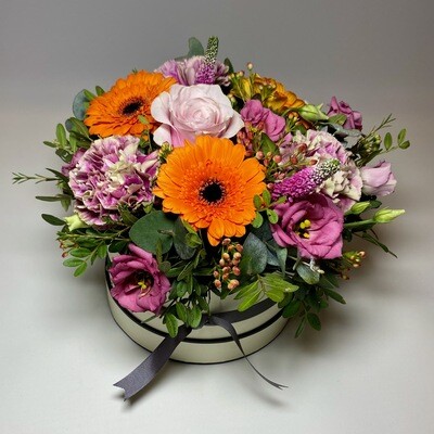 Lizzy-Rose Hatbox Arrangement