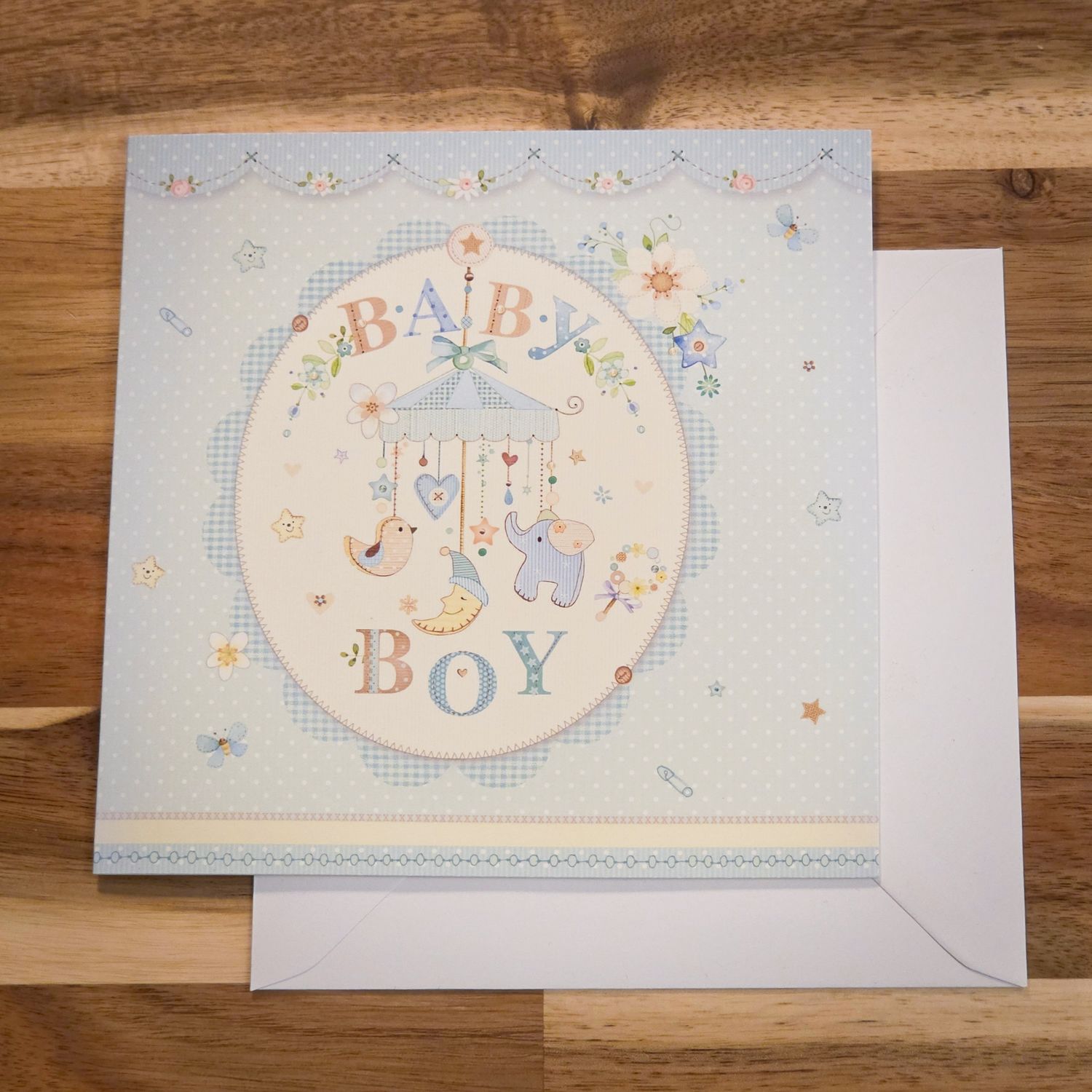 Baby Boy Greetings Card