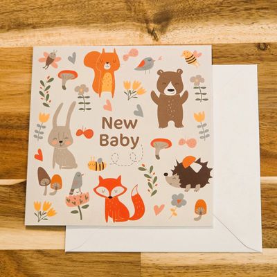 New Baby Greetings Card