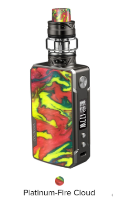VOOPOO DRAG 2 (s/b) STARTER KIT-with UFORCE T2 Tank-177W -PLATINUM EDITION-
