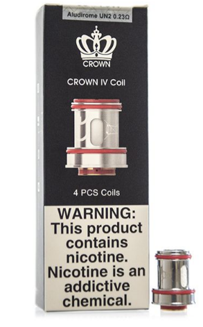 UWELL CROWN IV -Mesh 0.23ohm - 4-Pack