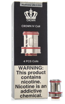 UWELL CROWN IV -Mesh 0.23ohm - 4-Pack