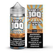 KEEP IT 100 - OG TROPICAL BLUE 100ml. 3mg
