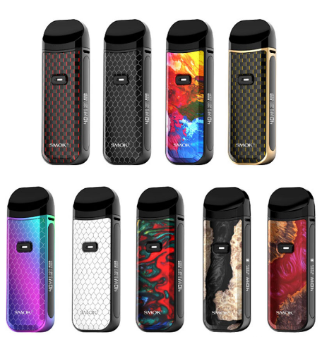 SMOK NORD 2 Pod Kit (1500mAh ) COLORES: Black Stabilizing Wood; Gold