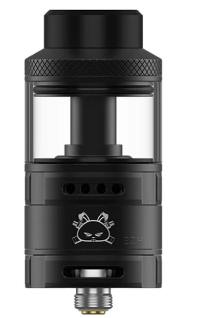 HELLVAPE FAT RABBIT *SOLO* RTA- (Single Coil) ~ 25mm COLORS: Stainless Steel &amp; Matte Full Black