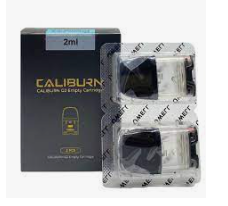 CALIBURN G2 EMPTY CARTRIDGE - 2ML.  Caja por 2 unidades ***PRECIO UNITARIO***