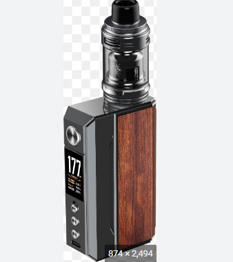 VOOPOO DRAG 4-KIT 
COLOR: Gunmetal Rosewood