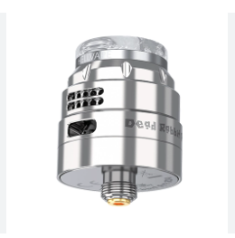 HELL VAPE DEAD RABBIT "PRO" 24mm. Dual Coil-RDA-COLORES: Stainless Steal (Acero Inoxidable (SS)