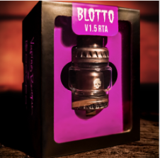 DOVPO BLOTTO V1.5 RTA (Deck Dual y Single) COIL COLOR GunMetal. 26mm