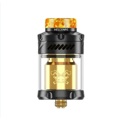 HELLVAPE DEAD RABBIT 3 RTA , COLOR Black Gold, Dual Coil, 
6th Ann.Edition