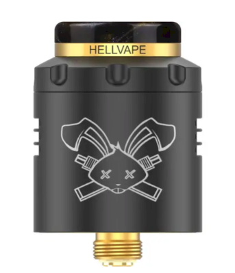 HELL VAPE DEAD RABBIT "3" RDA 
6th Anniversary-COLOR: Black Gold