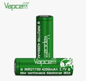 21700-VAPECELL -4200 mAh-
3.7 V (precio por unidad)