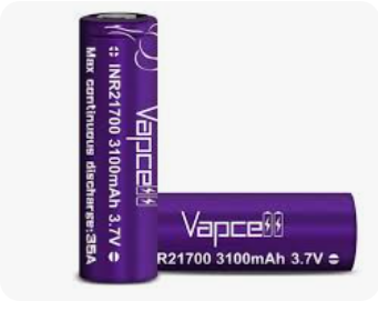 21700-VAPECELL -3100 mAh-3.7 V (precio por unidad) (Mecanico)