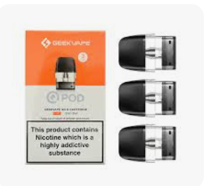 GEEK VAPE &quot;SONDER Q&quot;- REEPLACEMENT CARTRIDGE (Caja x 3 Unidades)-Precio por Unidad (0.8Ω  y 1.2 Ω)