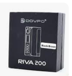 DOPVO RIVA 200 MOD (2 Baterias 18650; 20700; 21700 NO INCLUIDAS) COLOR; Black-Brown