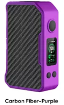 DOVPO MVP BOX MOD (220W) 2 Baterias 18650 (NO INCLUIDAS) COLOR: Carbon Fiber Purple