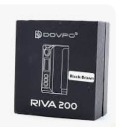 DOPVO RIVA 200 MOD (2 Baterias 18650; 20700; 21700 NO INCLUIDAS) COLOR; Black-Brown
