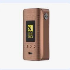 VAPORFESSO GEN 200 MOD (2 BATERIAS-220W) COLOR: BROWN (Gold Metalico)