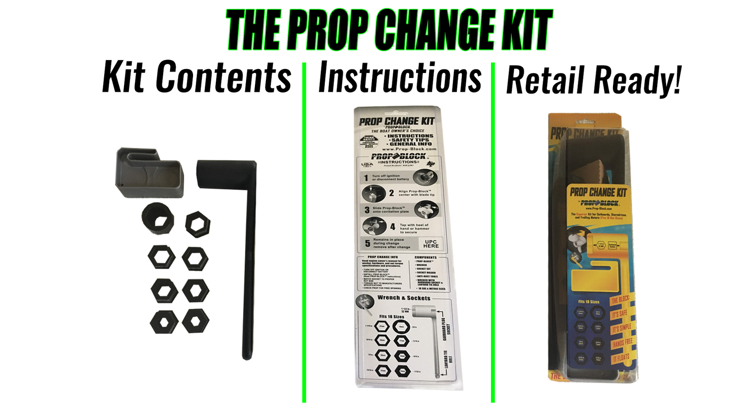 Prop-Block Prop Change Kit