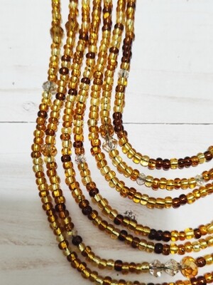 Topaz Mix Waist Beads