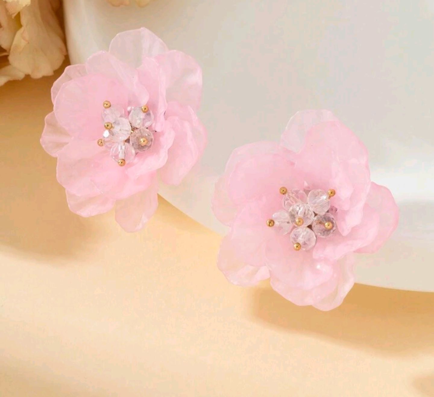 Blossom Floral Statement Earrings