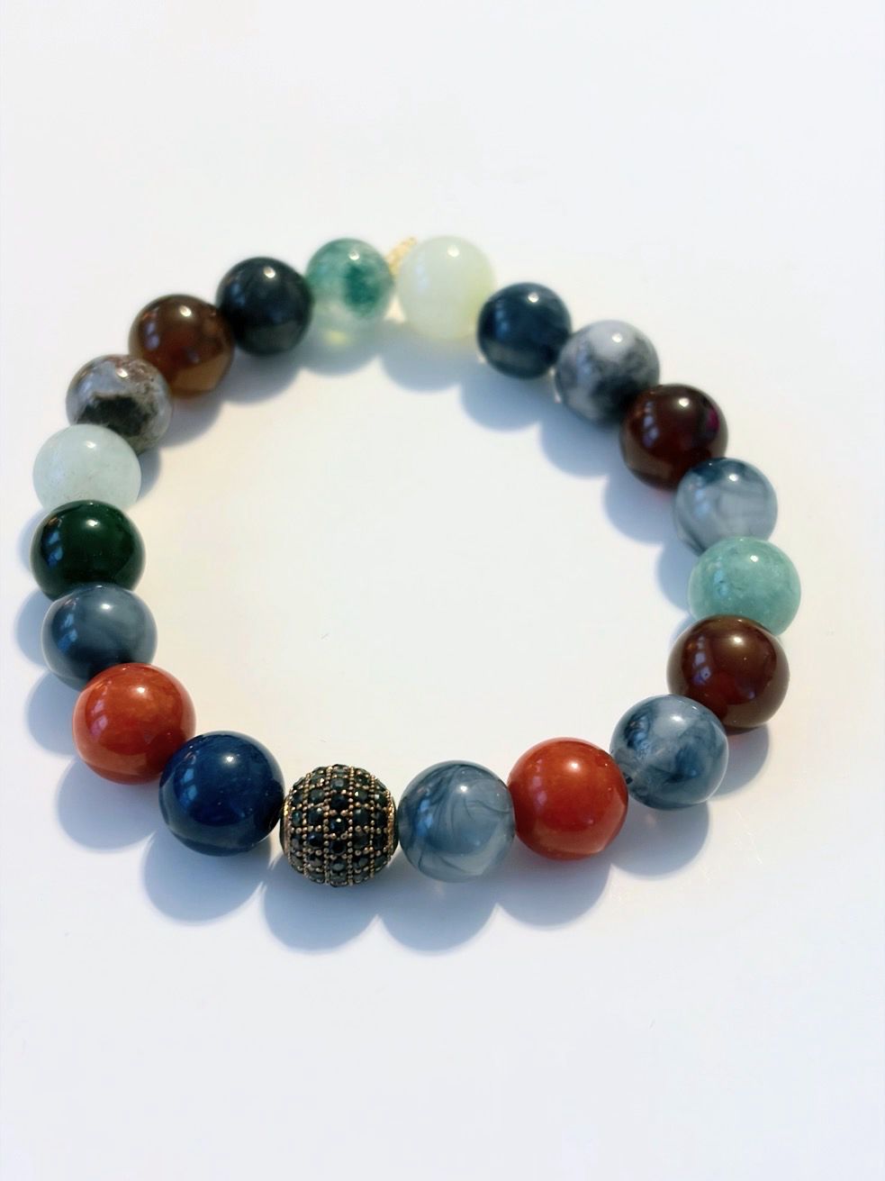 Multi Gemstone Shamballa
