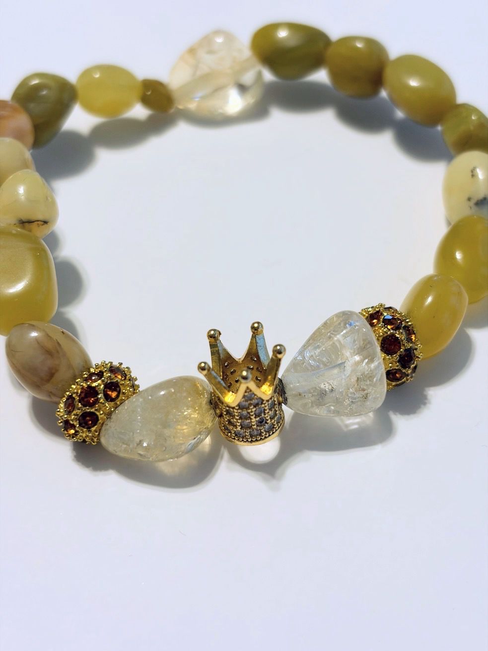 Yellow Opal and Citrine Royalty