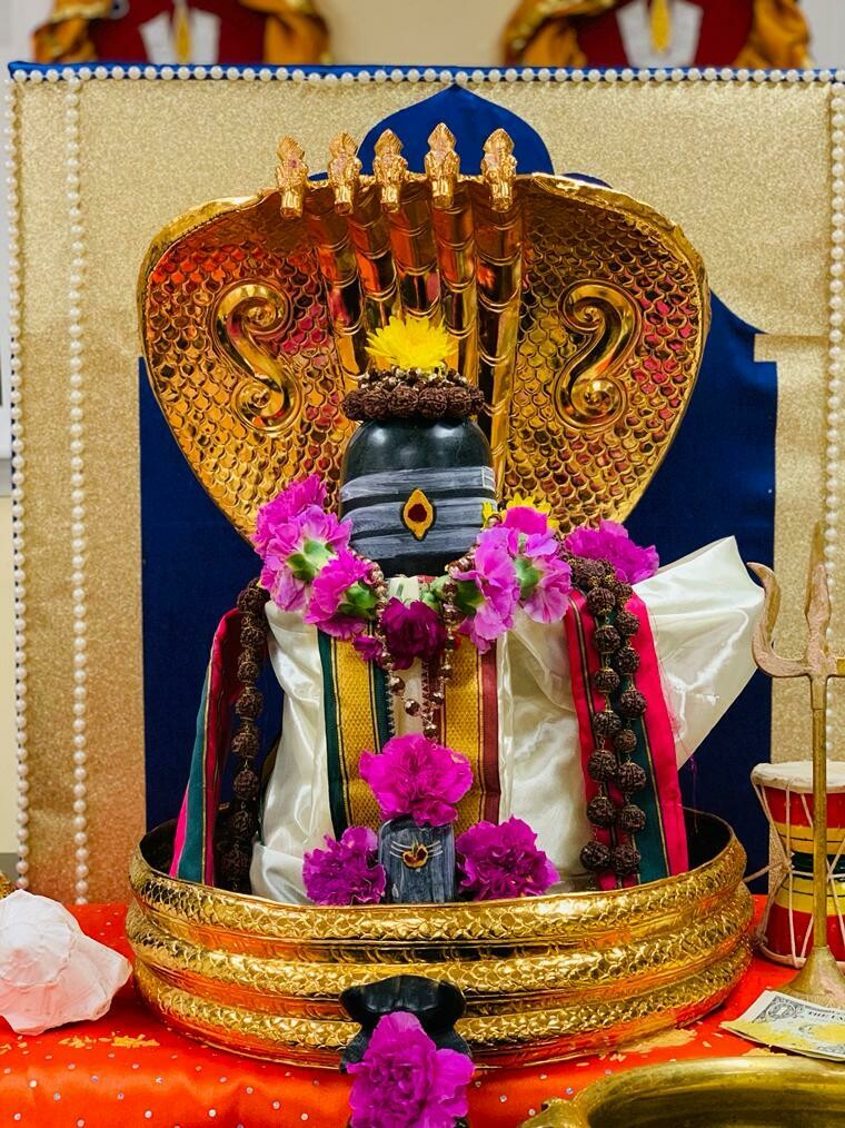 Abhishekam for Lord Shiva (@ Temple- Samuhika - Yearly )