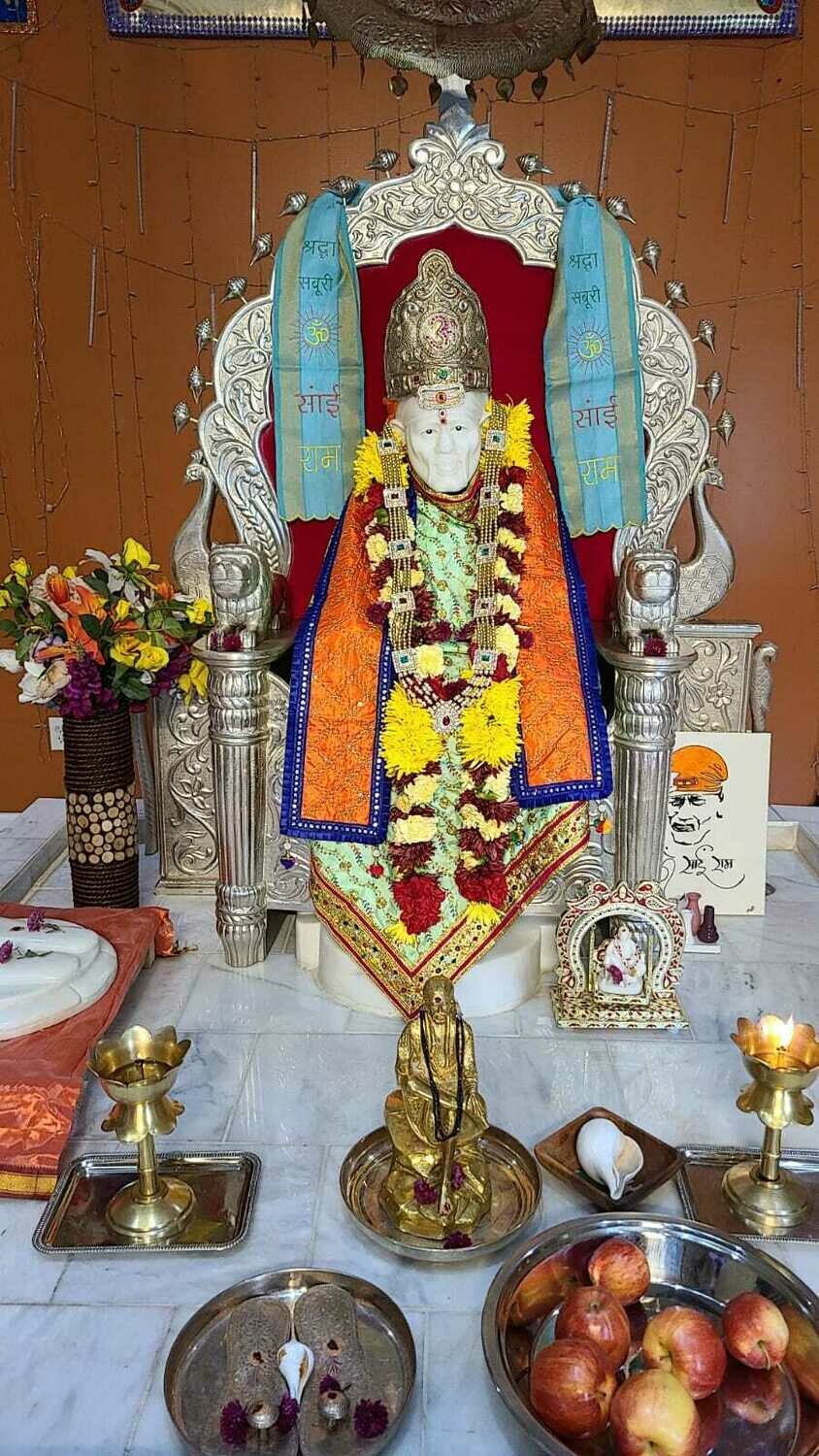 Abhishekam for Baba (Temple -Samuhika-Yearly)