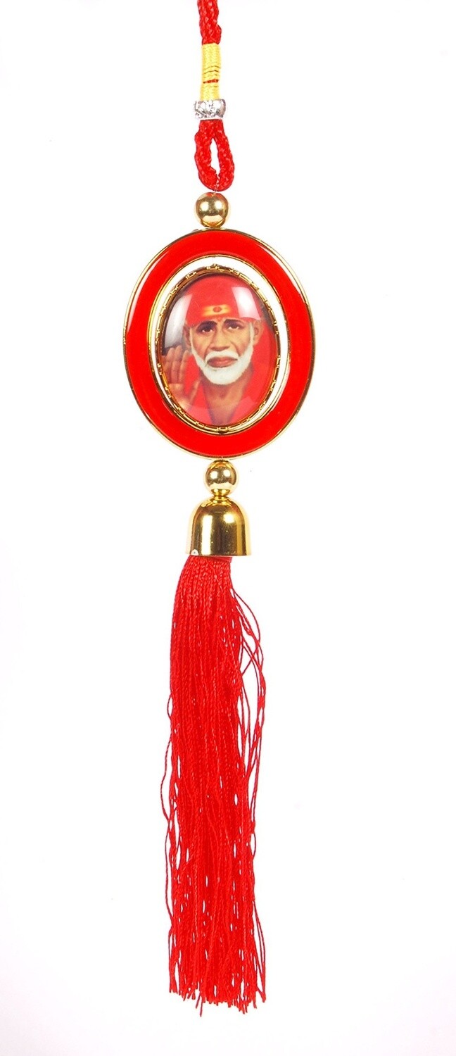 Sai Baba Rear Mirror Car Hanger