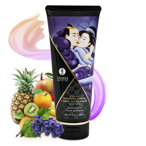 Shunga - Crème à massage - Fruits Exotiques