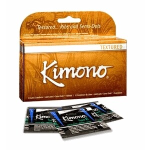 Kimono - MicroThin Ribbed et Sensi-Dots - x12