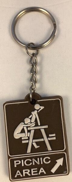 Porte-clé Picnic area / key chain