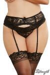 Dreamgirl - Porte jarretelle en dentelle / Lace garter OS/XL
