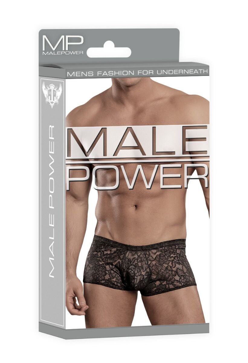 Mini boxer en dentelle fleurie - Male Power