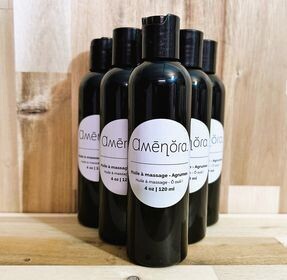 Aménora - Huile à massages 4oz