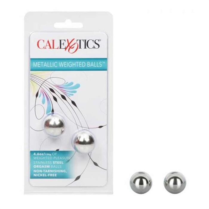Boules vaginale métalliques / Metallic weighted orgasm balls