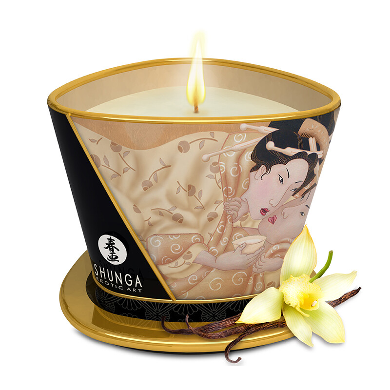 Shunga - Chandelle à Massage - Vanille