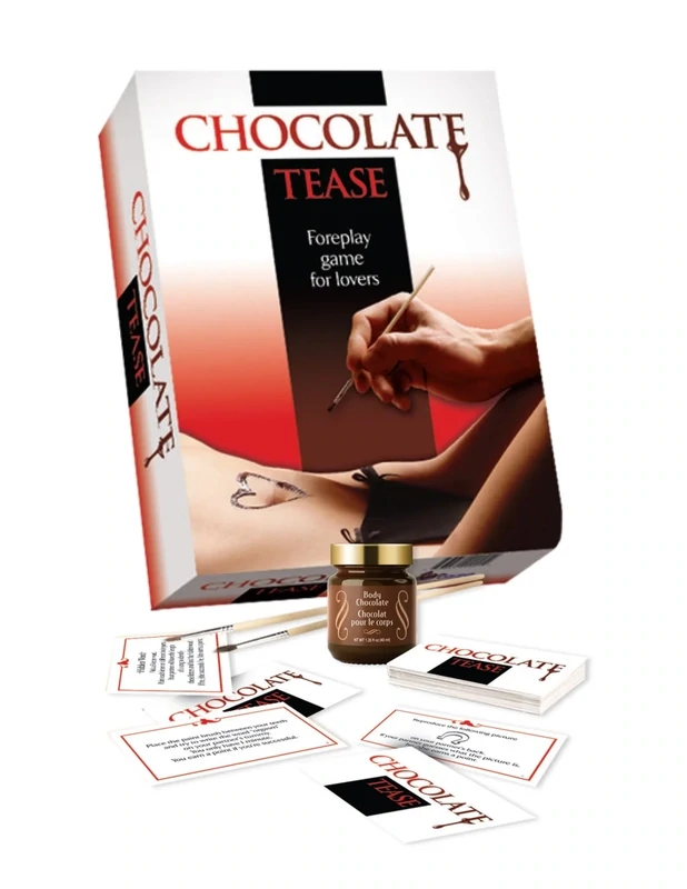 Jeux - Peinture chocolatée corporelle