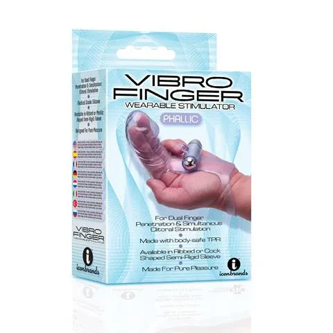 Icon Brands - Vibro Finger Phalic