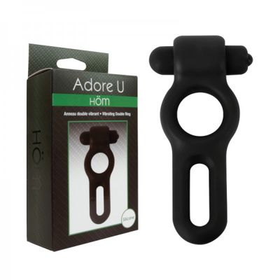 Adore U - Höm - Double Ring Vibe / Anneau double vibrant