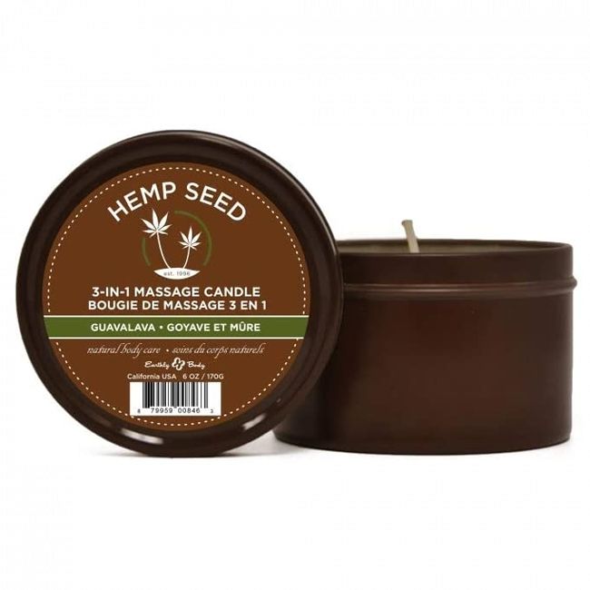 HempSeed - Candle 6oz - Guavalava